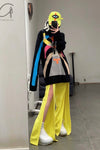 Walter Van Beirendonck Super Walter Knit sweater (led) AW22-23 5007 (A) Black